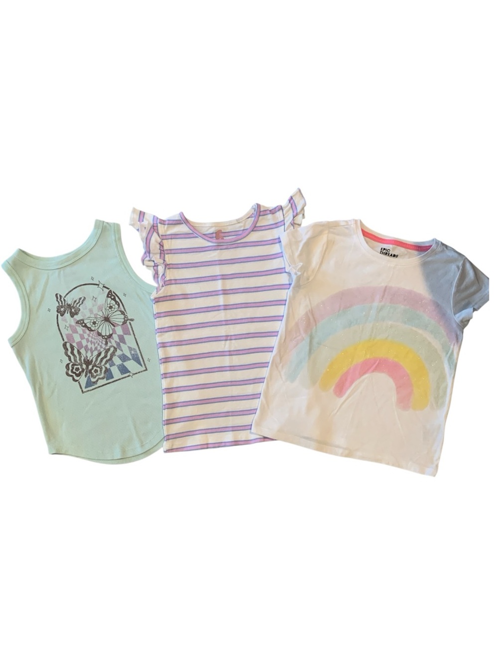 3-pack Girls' Summer Tops